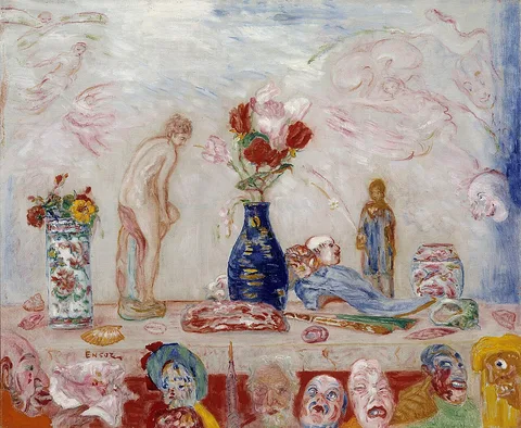 James Ensor, Under the Shadow of Masks