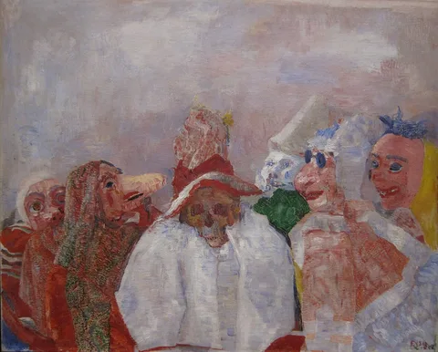 James Ensor, Masks Confronting Death