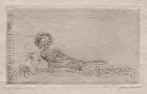 James Ensor, My Portrait in the Year 1960