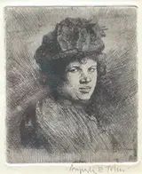 Augustus John, Girl with a Black Hat