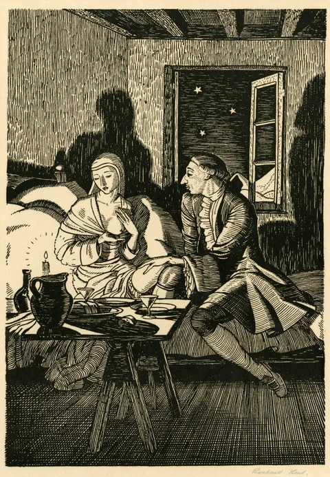 Rockwell Kent, Illustration for The Memoirs of Jacques Casanova de Seingalt