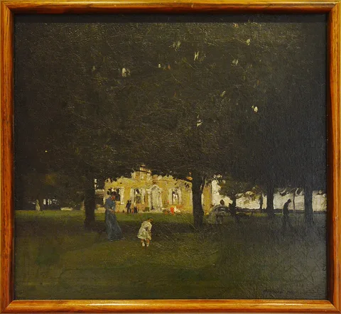 Rockwell Kent, The Lawn Party