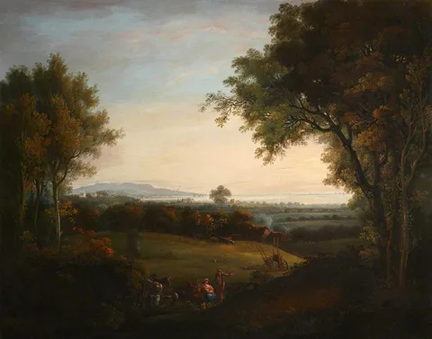 John Henry Campbell, Dublin Bay from Phibsborough