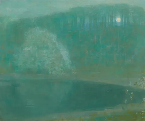 Edward Steichen, Moonlit Pond, Mamaronek