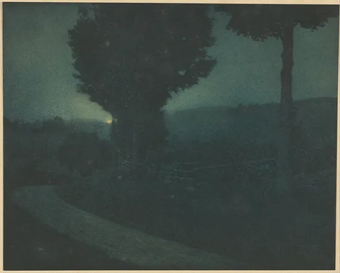 Edward Steichen, Road into the Valley -- Moonrise