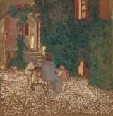 Édouard Vuillard, Repast in a Garden