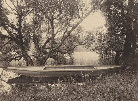 Eugène Atget, Étang de Corot, Ville-d'Avray (Corot's Pond, Ville-d'Avray)