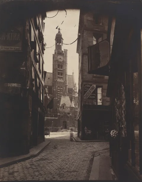 Eugène Atget, Rue de la Montagne-Sainte-Geneviève