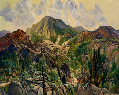 Charles Reiffel, Road in the Cuyamacas