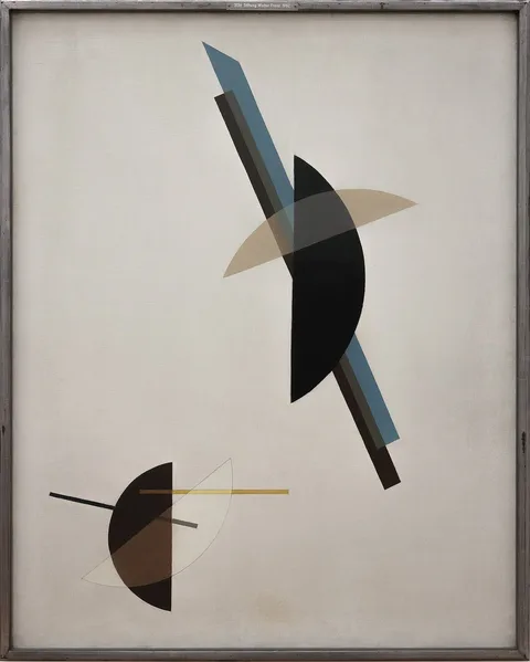 László Moholy-Nagy, On White Ground