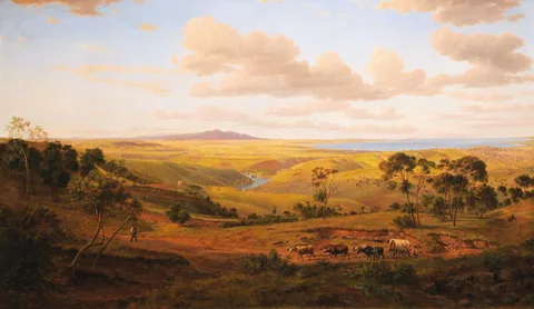 Eugene von Guerard, View of Geelong