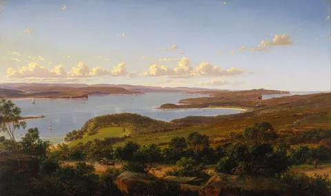 Eugene von Guerard, Sydney Heads