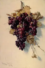 Edwin Deakin, Still Life with Grapes