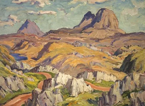 John Maclauchlan Milne, Landscape, Sutherland