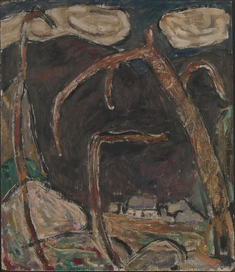 Marsden Hartley, The Dark Mountain, No. 1