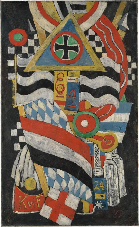 Marsden Hartley, Portrait of a German Officer