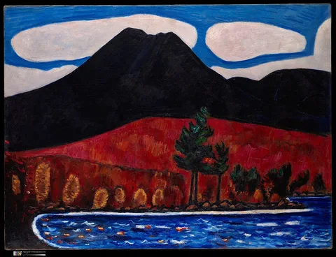 Marsden Hartley, Mt. Katahdin, Maine, No. 2