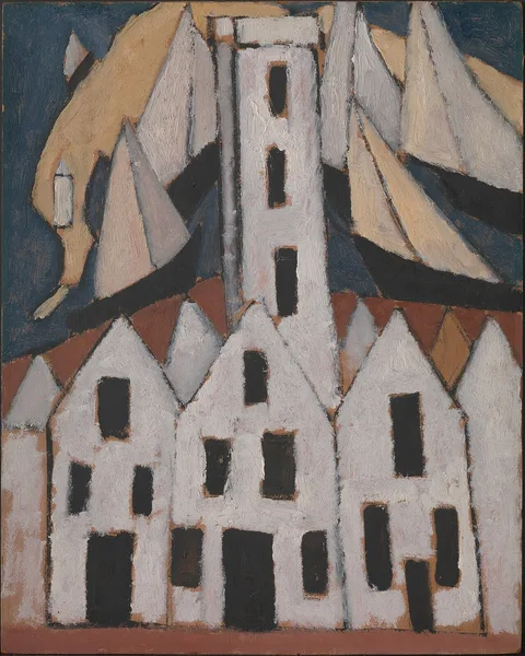 Marsden Hartley, Movement No. 5, Provincetown Houses