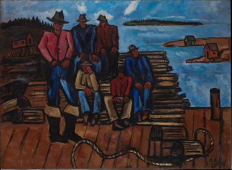 Marsden Hartley, Lobster Fishermen