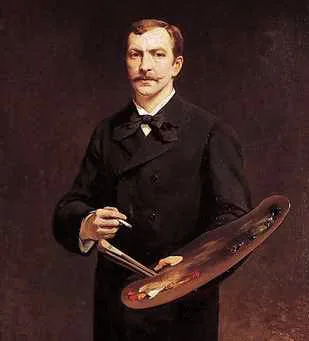 Tadeusz Ajdukiewicz, Self-portrait by Tadeusz Ajdukiewicz