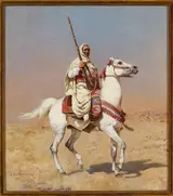 Tadeusz Ajdukiewicz, Arab on a gray horse