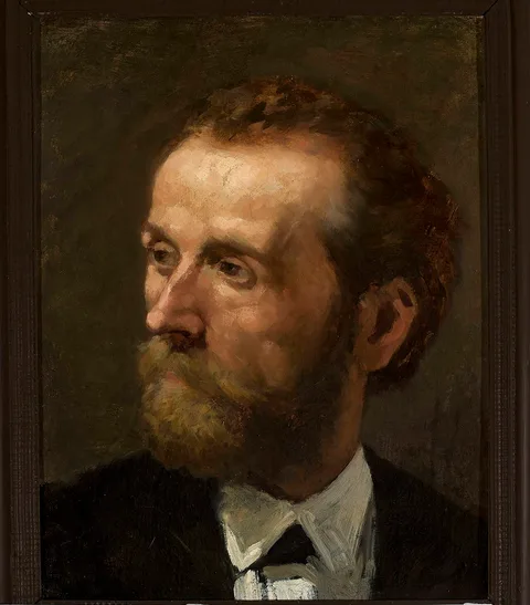 Tadeusz Ajdukiewicz, Portrait of Kazimierz Alchimowicz, painter