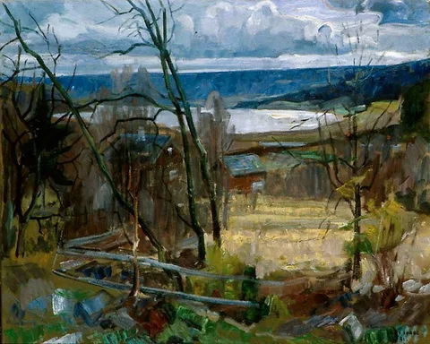 Lars Jorde, Autumn Evening at Fåberg