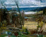 Lars Jorde, Autumn Evening at Fåberg