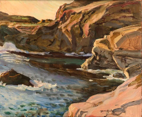 Paul Dougherty, California Cliffs