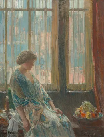 Childe Hassam, The New York Window