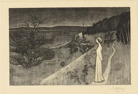 Harald Sohlberg, The Silence II
