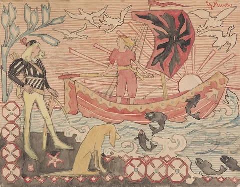 Gerhard Munthe, The frisky song