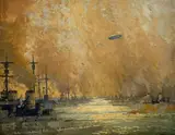 James Paterson, The German fleet after surrender, Firth of Forth, 21 November 1918