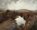 James Paterson, Autumn in Glencairn, Moniaive