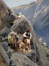 Henry Farny, Apache Indians in the Mountains