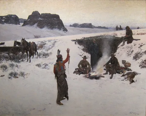 Henry Farny, The Unwelcome Guests