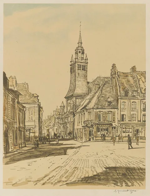 Muirhead Bone, Hesdin