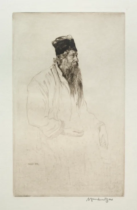 Muirhead Bone, Rabindranath Tagore