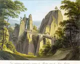 Christian Gottlob Hammer, The new wooden bridge in 1826.