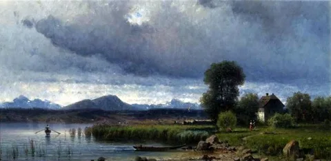 Aleksander Świeszewski, Lake Arezzo in Italy.