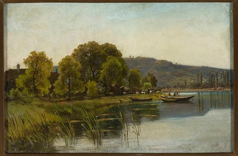 Aleksander Świeszewski, Waterside landscape