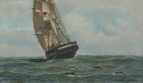Antonio Jacobsen, The U.S.S. Constitution