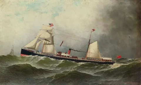 Antonio Jacobsen, The S.S. Bermuda.