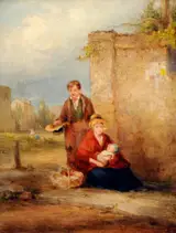 Francis William Topham, The Mendicants