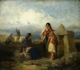 Francis William Topham, At the Holy Well