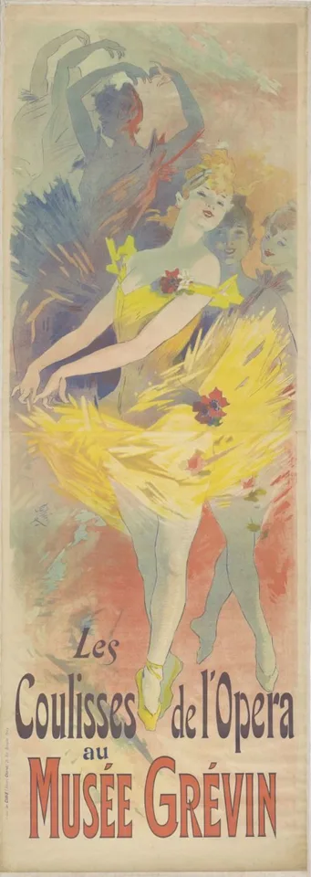 Jules Chéret, Coulisses de l'opera au Musée Grévin, 1891