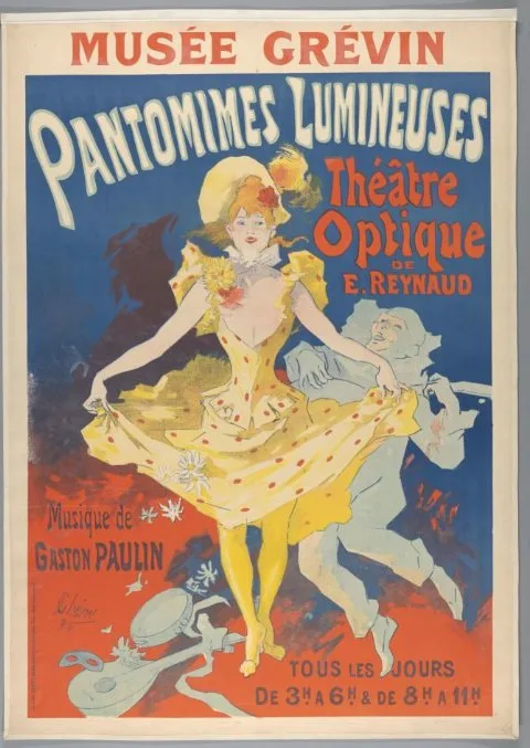 Jules Chéret, Pantomimes lumineuses, 1892