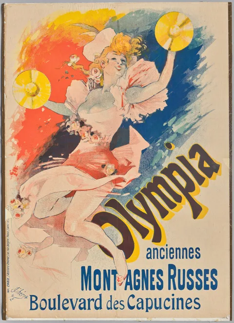 Jules Chéret, Olympia Montagne Russes