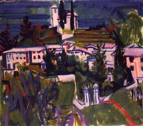 Albert Müller, Houses in Obino