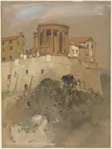 Hercules Brabazon Brabazon, Temple of Vesta at Tivoli